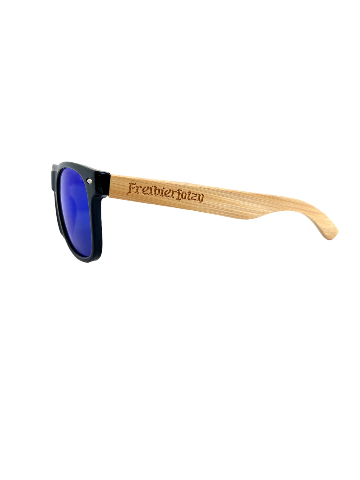 Sonnenbrille "Freibierfotzn" mit Etui und Tücher für die Brille