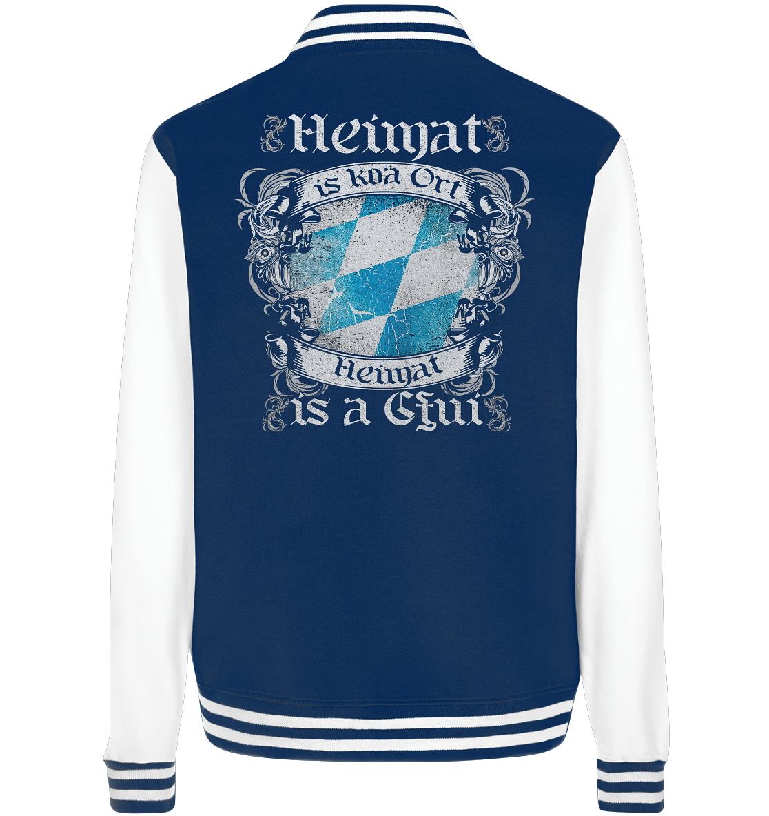 College Jacke Heimat is koa Ort - College Jacket