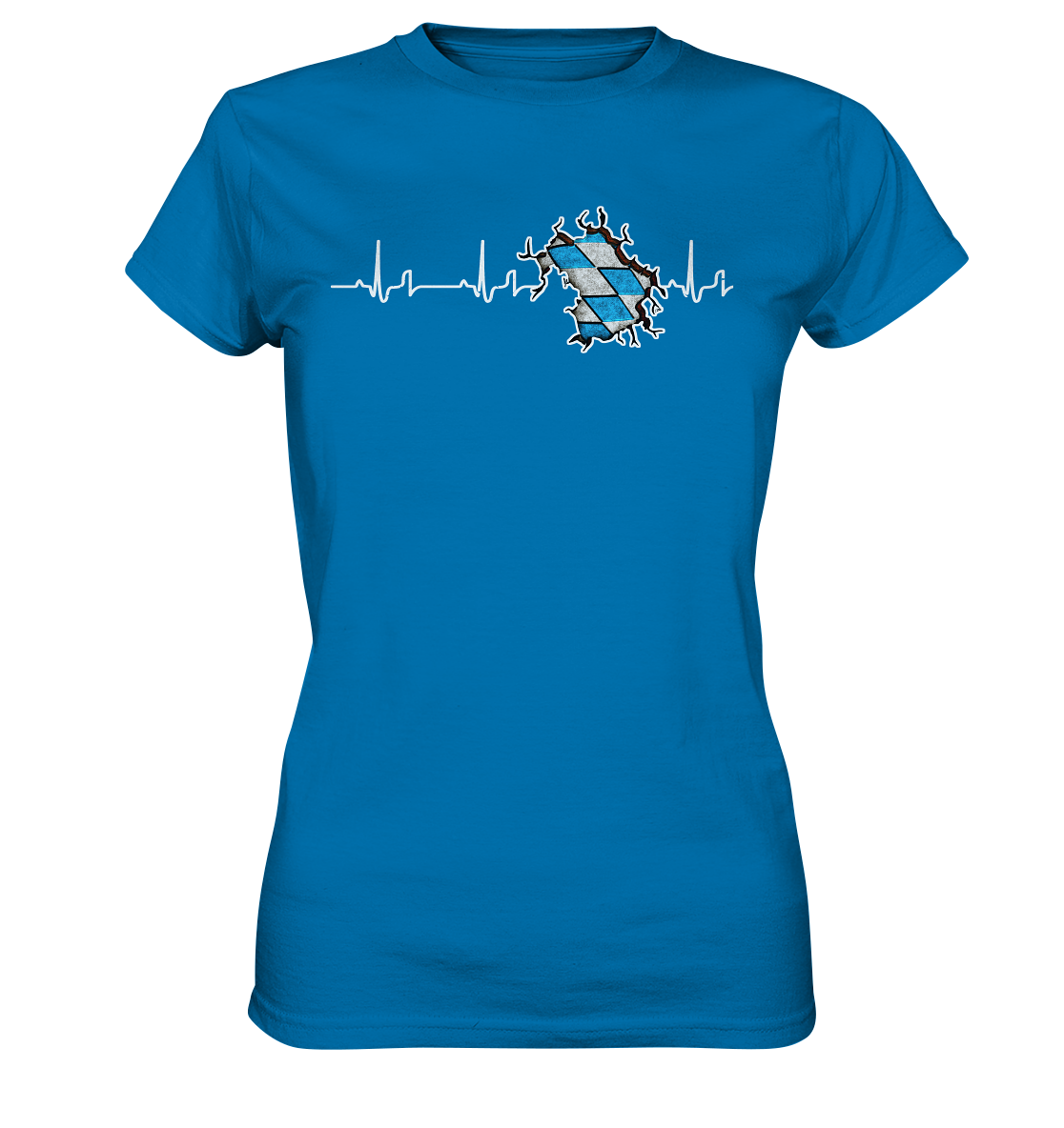 Herzschlag Bayern ORGANIC COLLECTION 23 - Ladies Premium Shirt