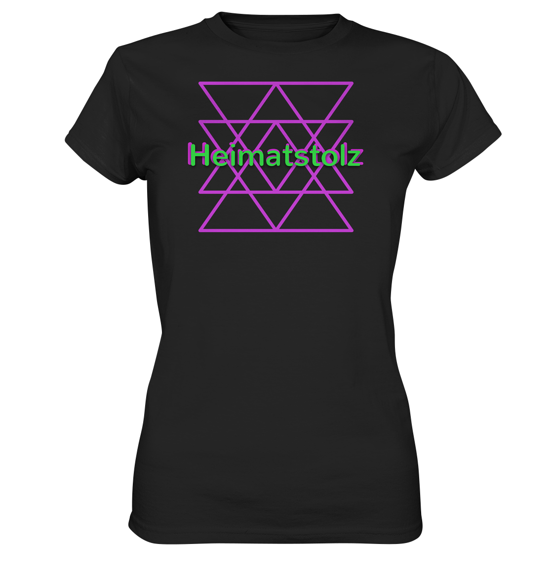 Heimatstolz EDM Style - Ladies Premium Shirt
