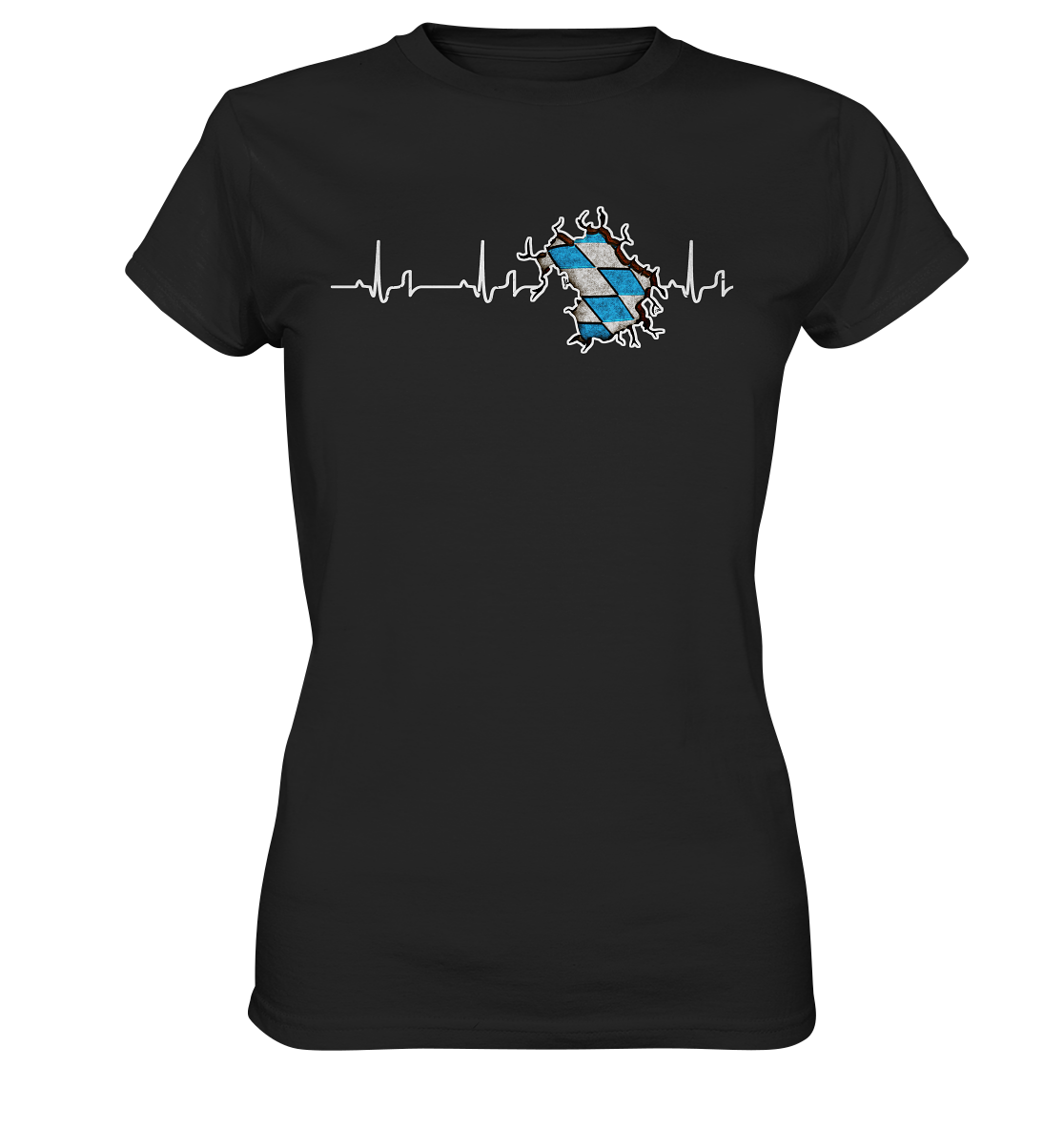 Herzschlag Bayern ORGANIC COLLECTION 23 - Ladies Premium Shirt