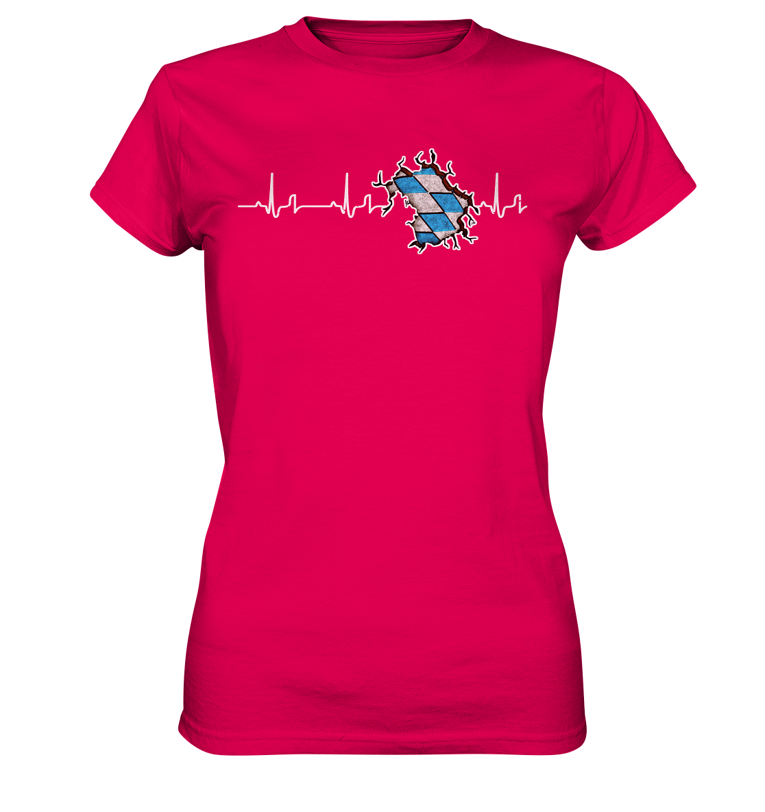 Herzschlag Bayern ORGANIC COLLECTION 23 - Ladies Premium Shirt