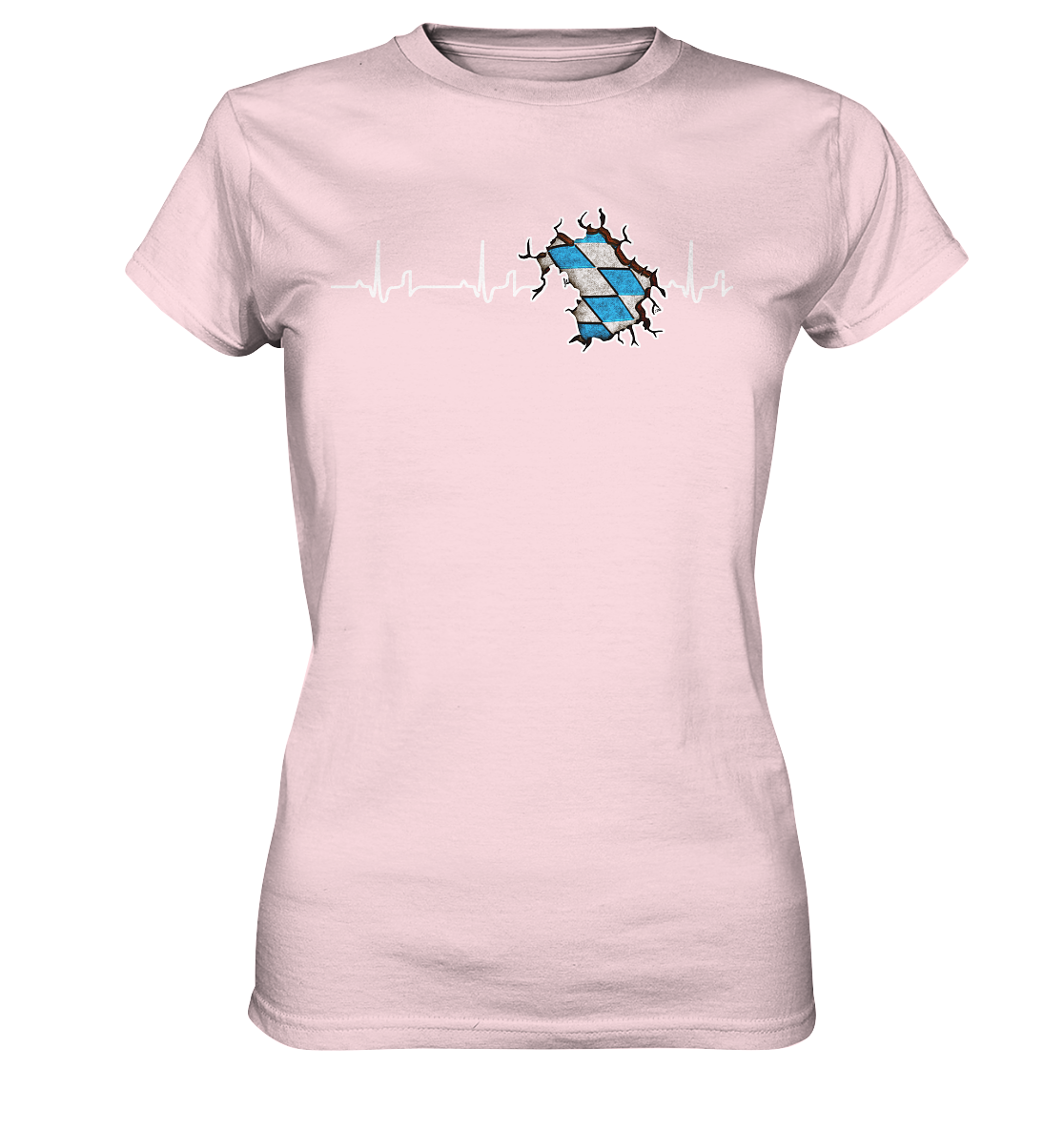 Herzschlag Bayern ORGANIC COLLECTION 23 - Ladies Premium Shirt