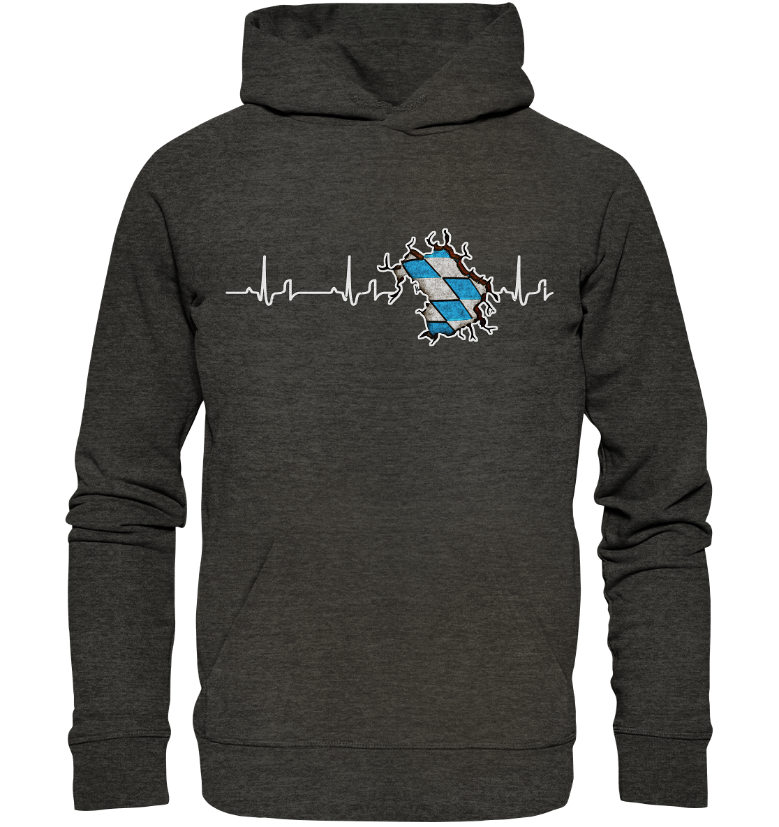 Herzschlag Bayern ORGANIC COLLECTION 23 - Organic Hoodie