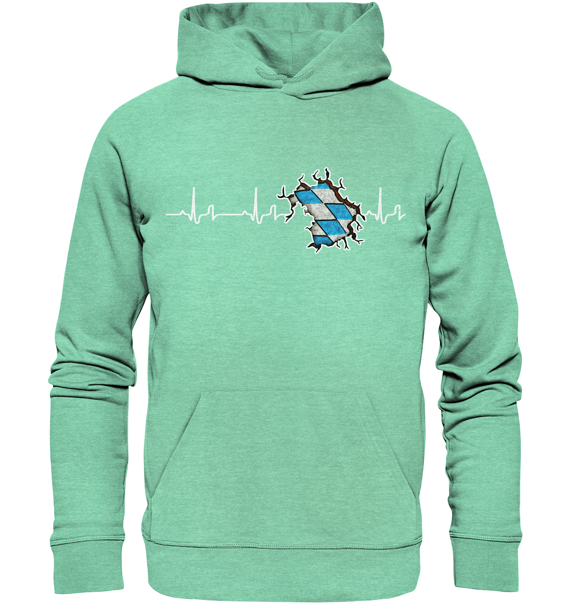 Herzschlag Bayern ORGANIC COLLECTION 23 - Organic Hoodie