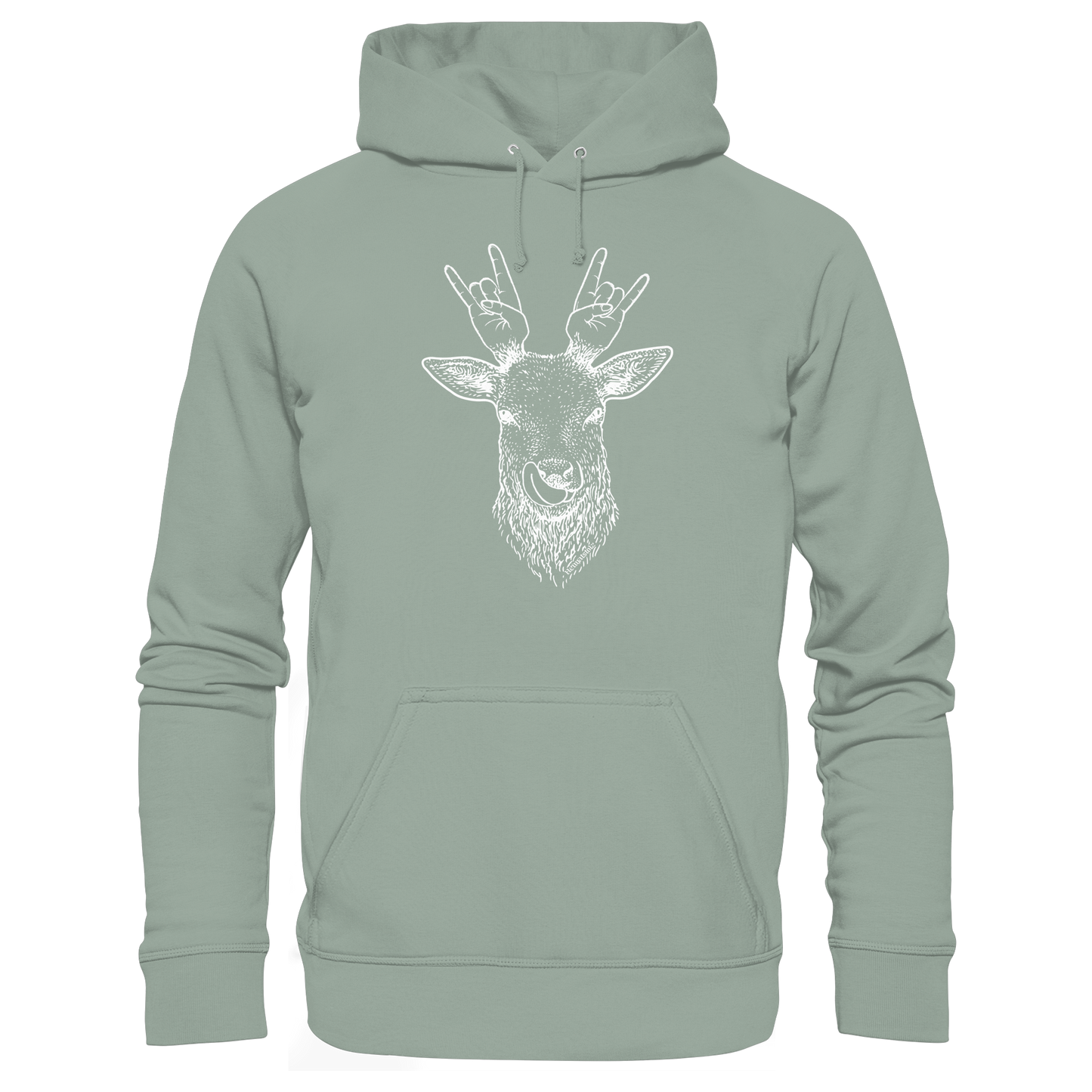 Da Hirsch Rockt - Organic Hoodie