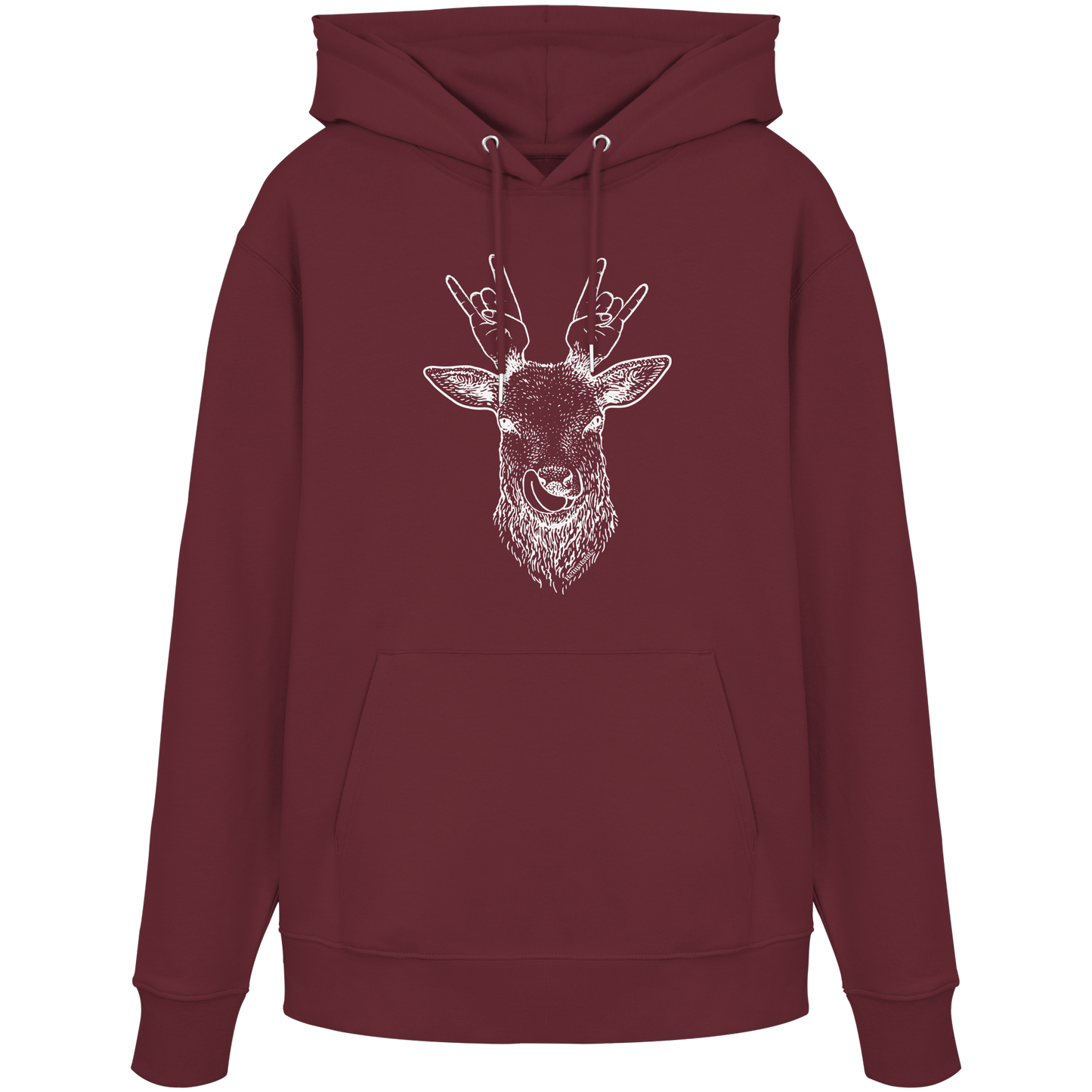 Da Hirsch Rockt - Organic Hoodie