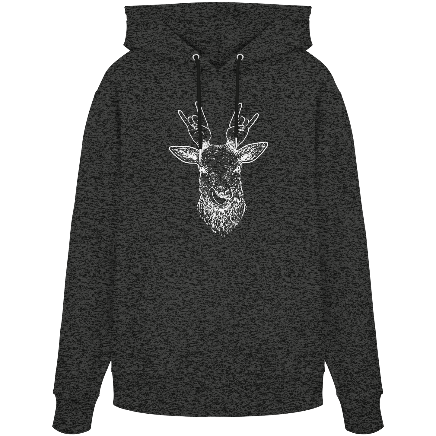 Da Hirsch Rockt - Organic Hoodie