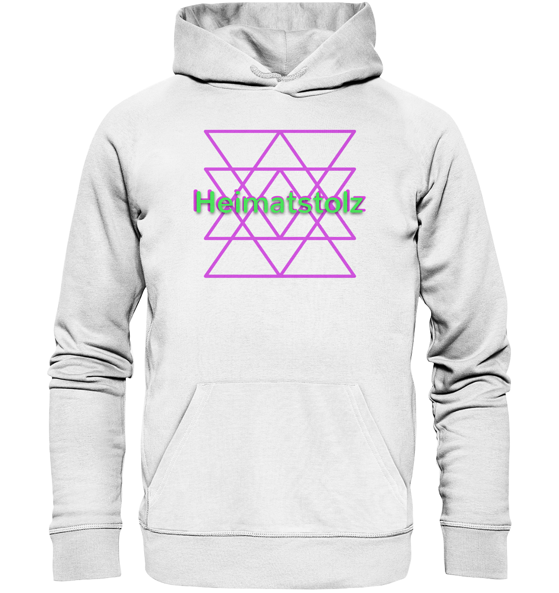 Heimatstolz EDM Style - Organic Hoodie