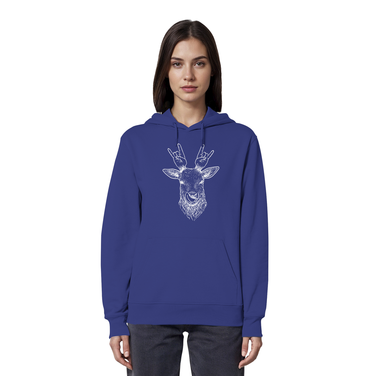 Da Hirsch Rockt - Organic Hoodie