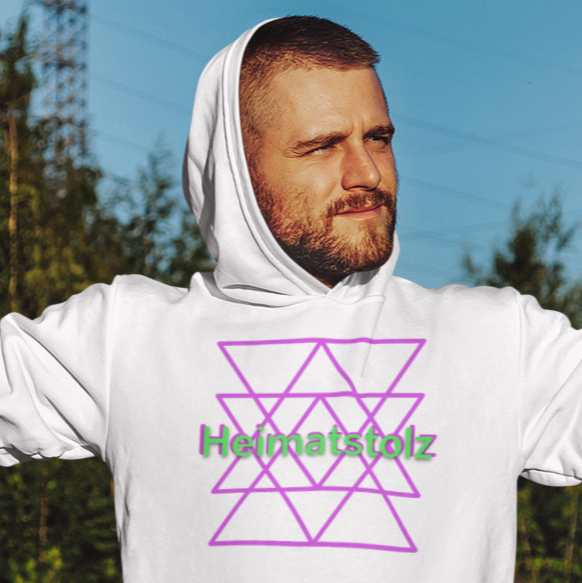 Heimatstolz EDM Style - Organic Hoodie