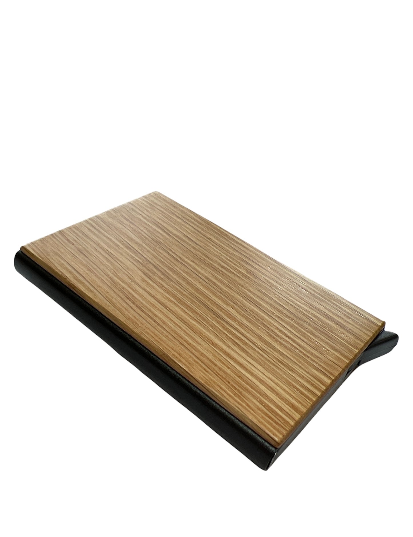 Hoamat is koa Ort - Premium RFID Bambus Geldbeutel
