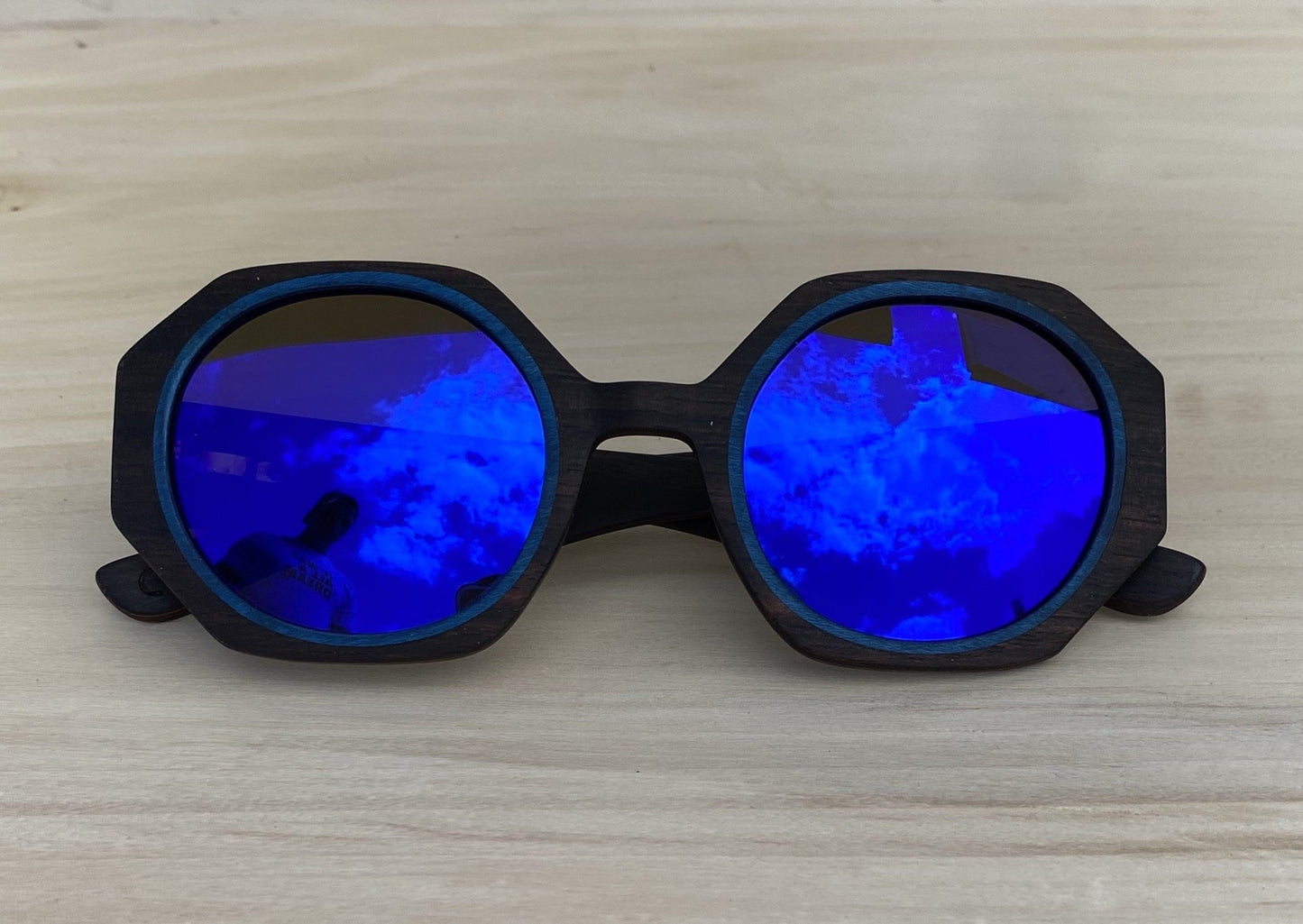 Holz Sonnenbrille Hochvogel aus Ebenholz und Ahorn