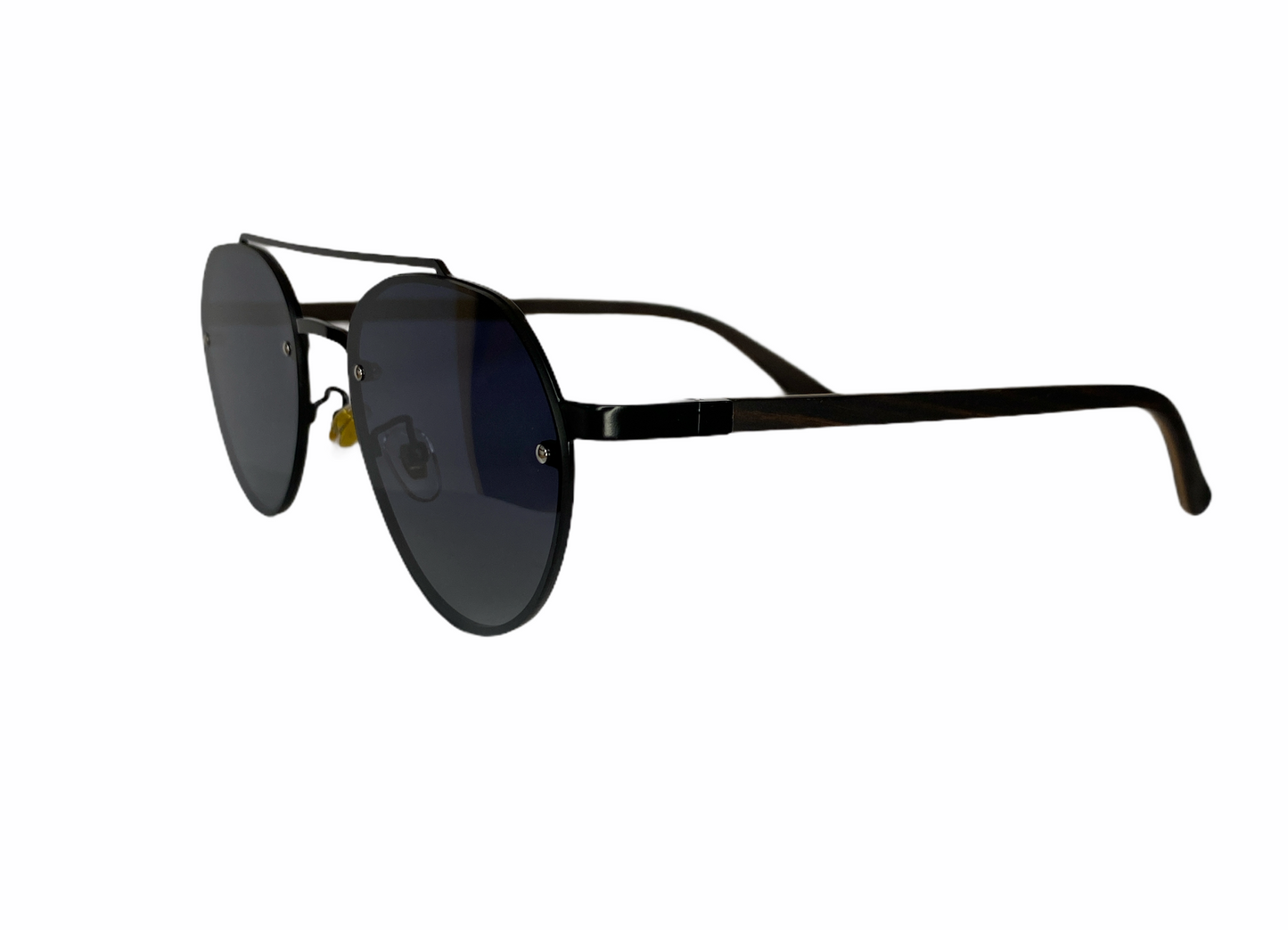 Holz Sonnenbrille Mosel aus Ebenholz und Edelstahl