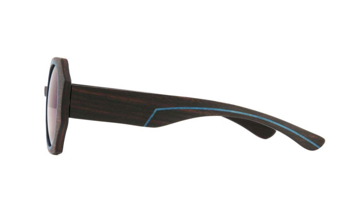 Holz Sonnenbrille Hochvogel aus Ebenholz und Ahorn