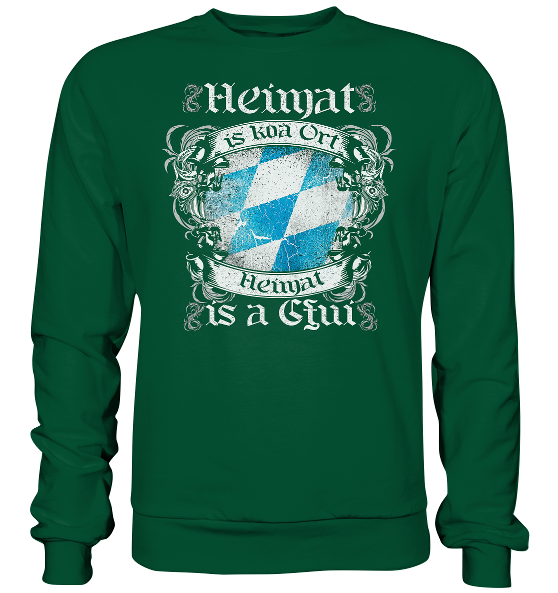 Heimat is koa Ort ORGANIC COLLECTION 22 - Basic Sweatshirt