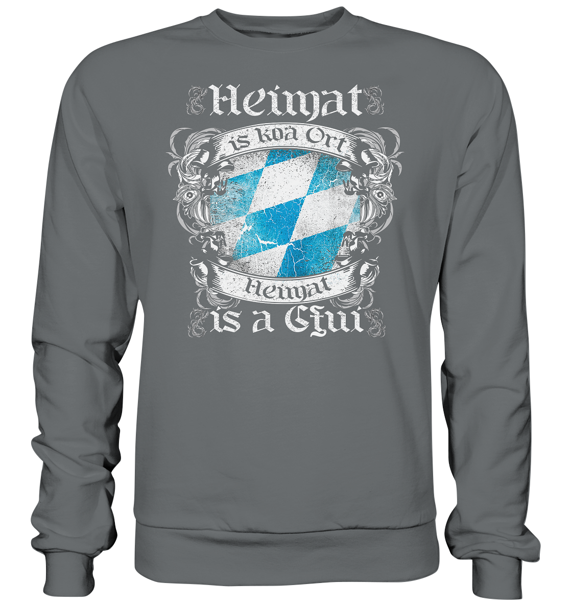 Heimat is koa Ort ORGANIC COLLECTION 22 - Basic Sweatshirt