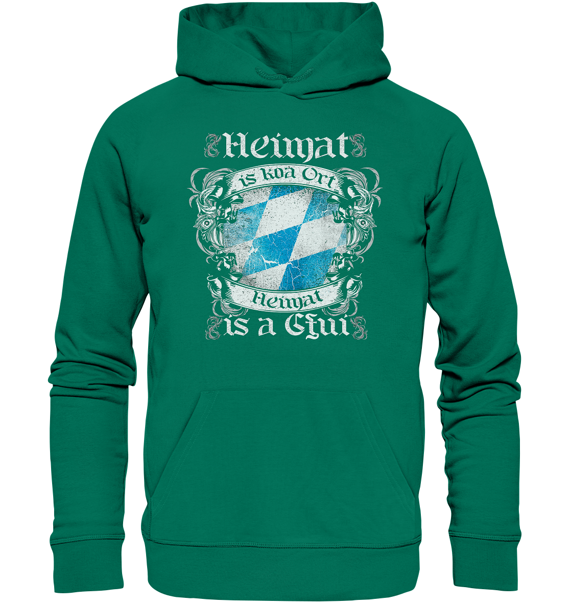 Heimat is koa Ort ORGANIC COLLECTION 23 - Organic Hoodie