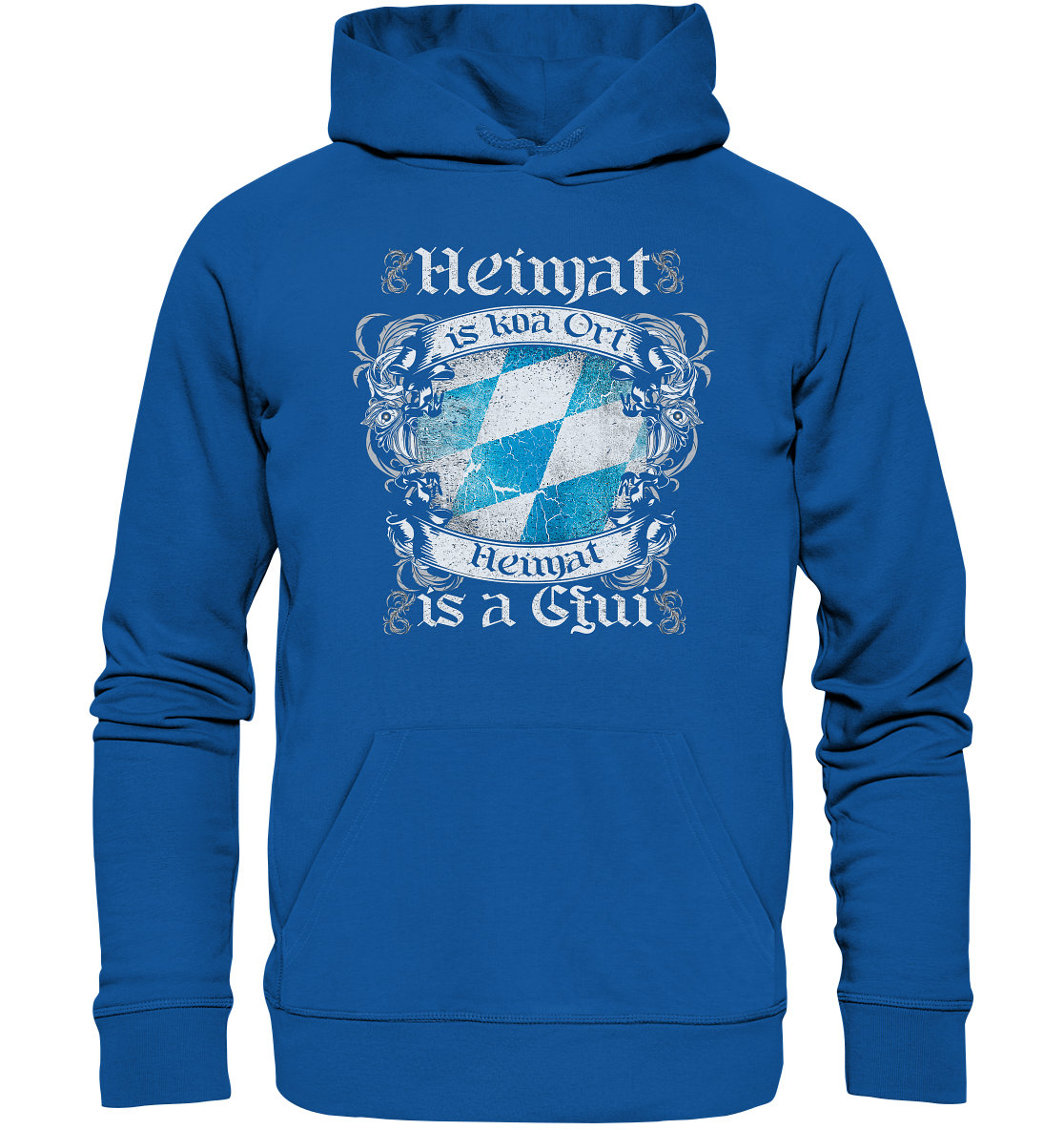 Heimat is koa Ort ORGANIC COLLECTION 23 - Organic Hoodie