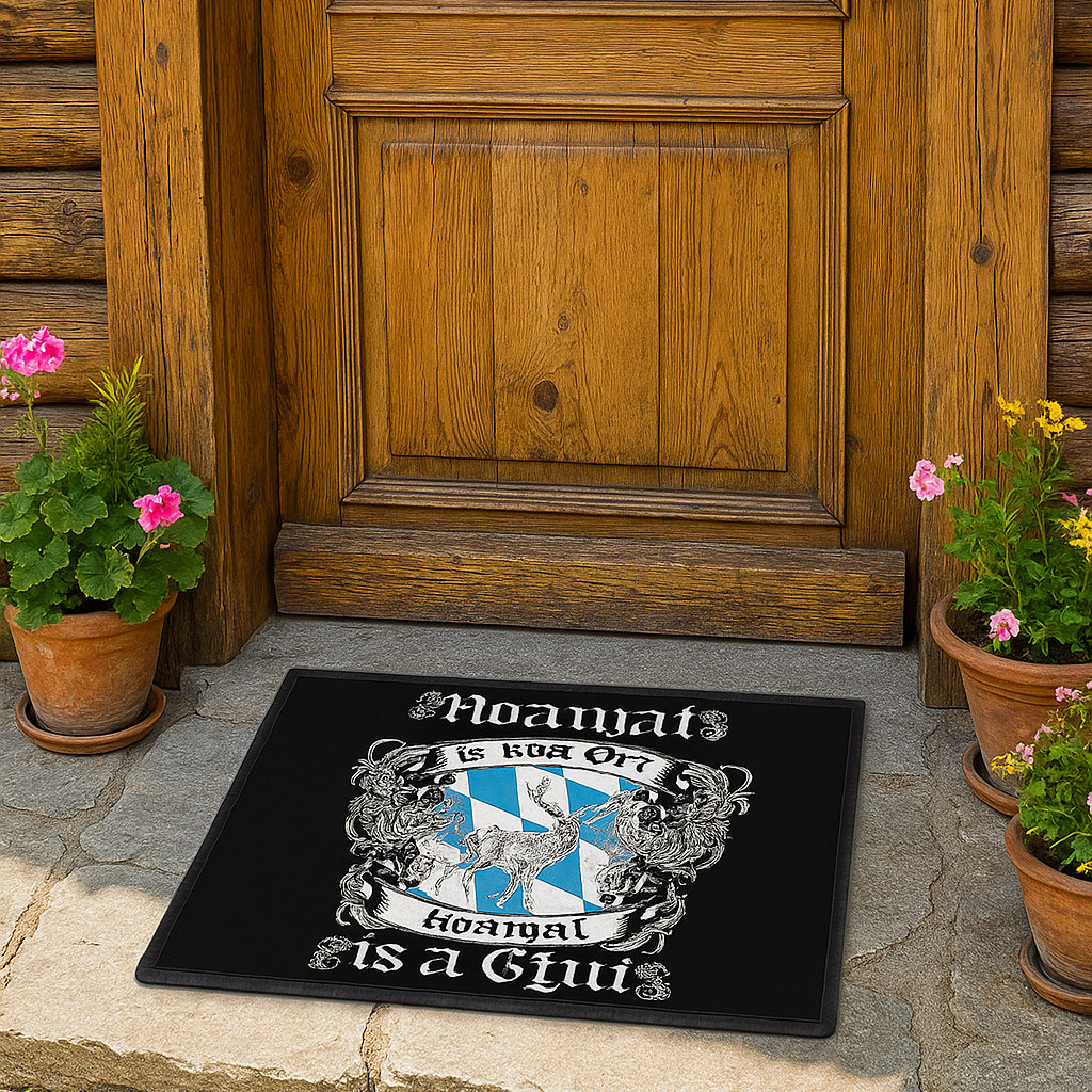 Heimatstolz Hoamat is Koa Ort Fußmatte - Fußmatte 60x40cm