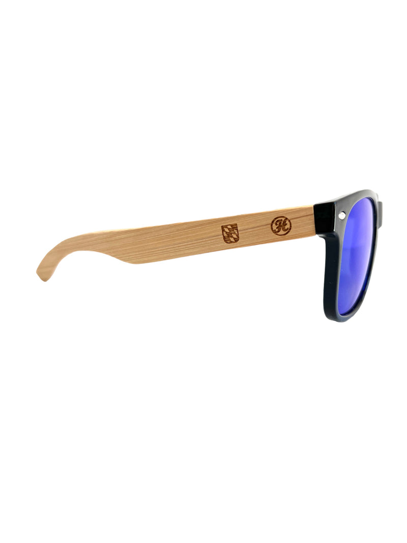 Sonnenbrille "Revoluzza" mit Etui und Tücher für die Brille