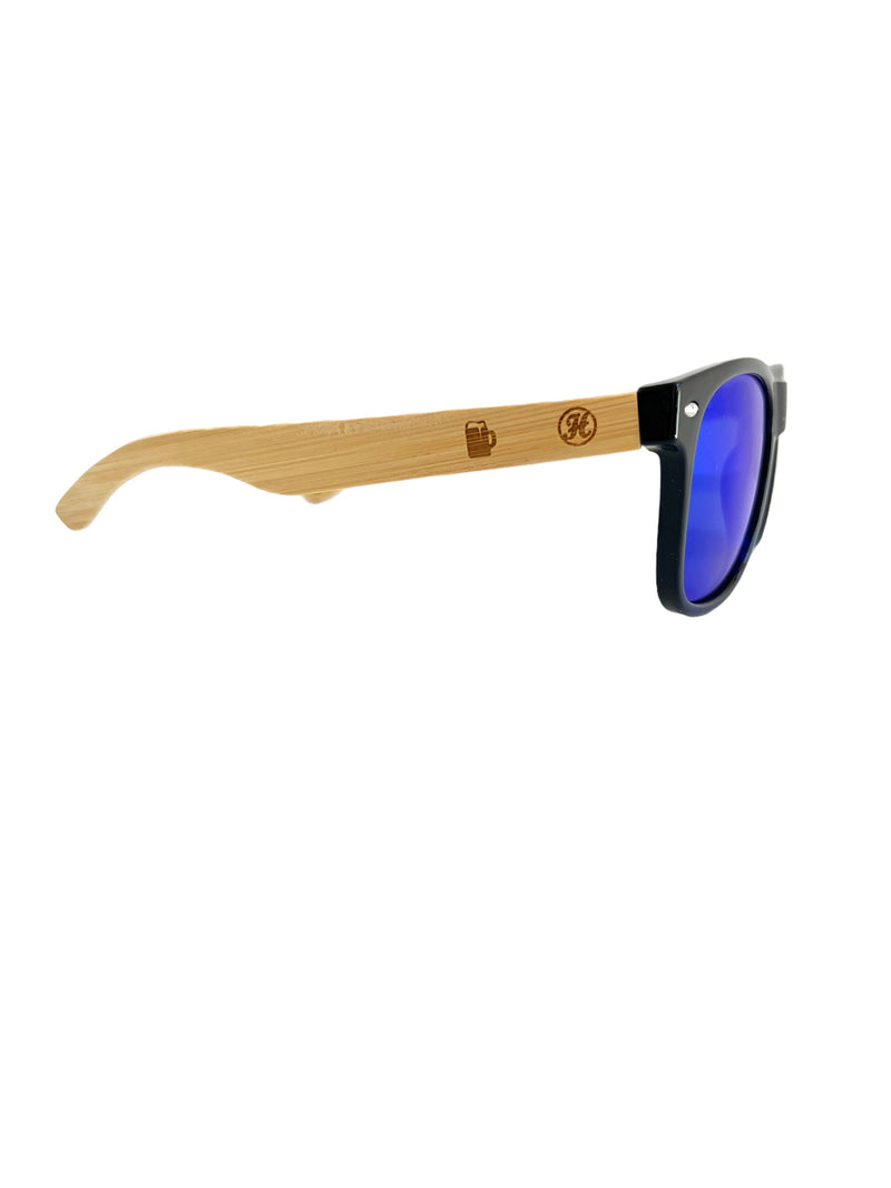 Sonnenbrille "Freibierfotzn" mit Etui und Tücher für die Brille