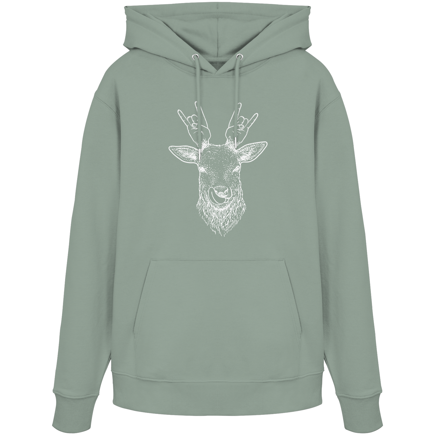 Da Hirsch Rockt - Organic Hoodie