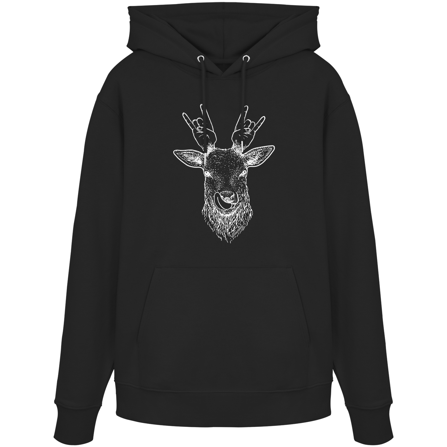 Da Hirsch Rockt - Organic Hoodie