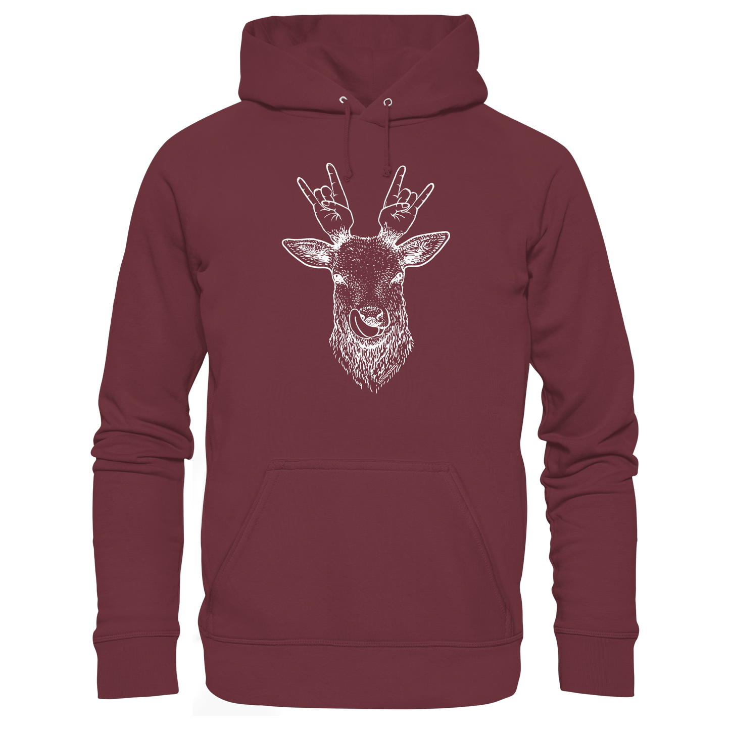Da Hirsch Rockt - Organic Hoodie