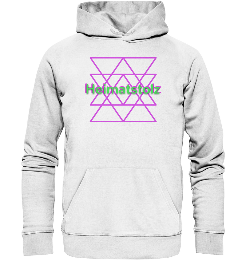 Heimatstolz EDM Style - Organic Hoodie