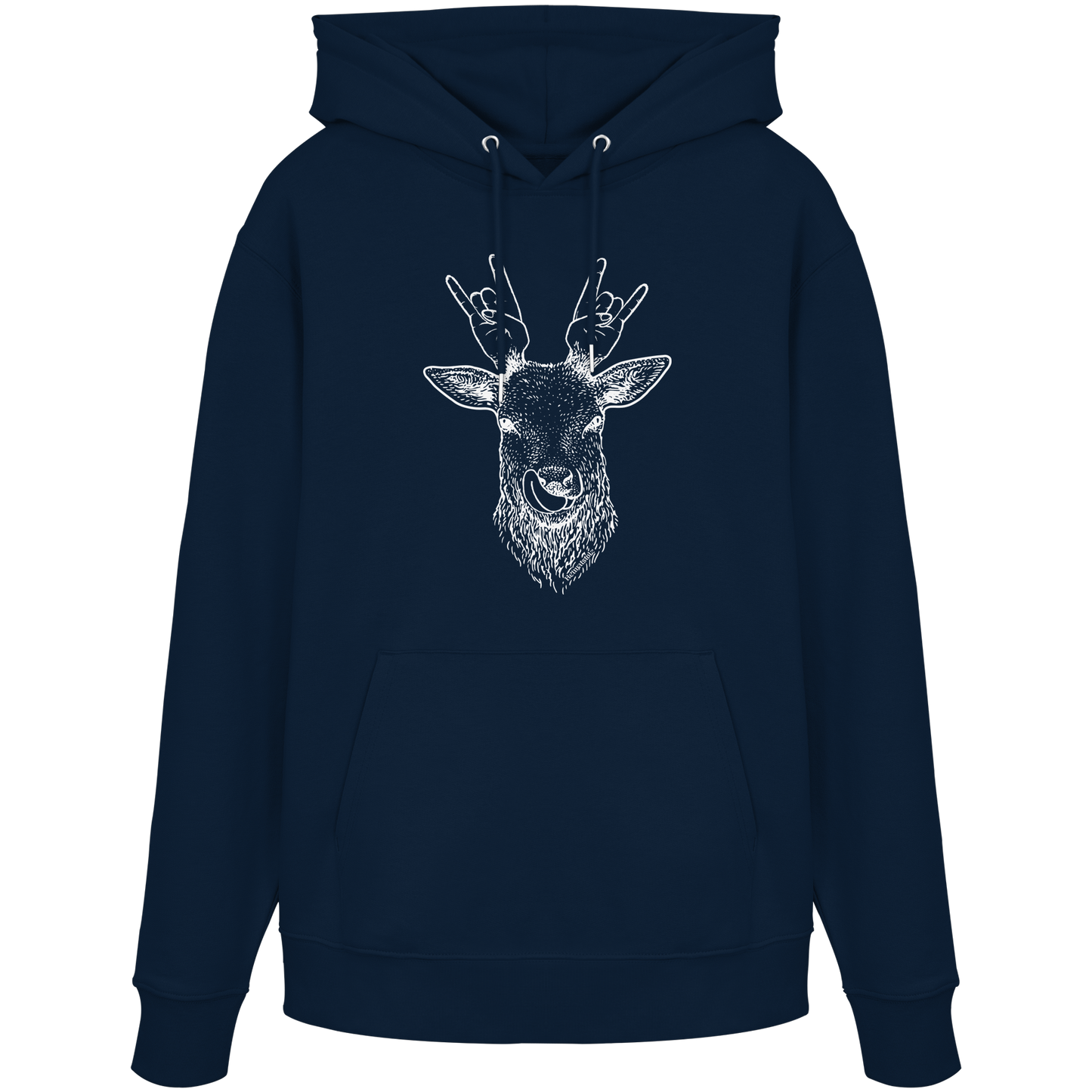 Da Hirsch Rockt - Organic Hoodie