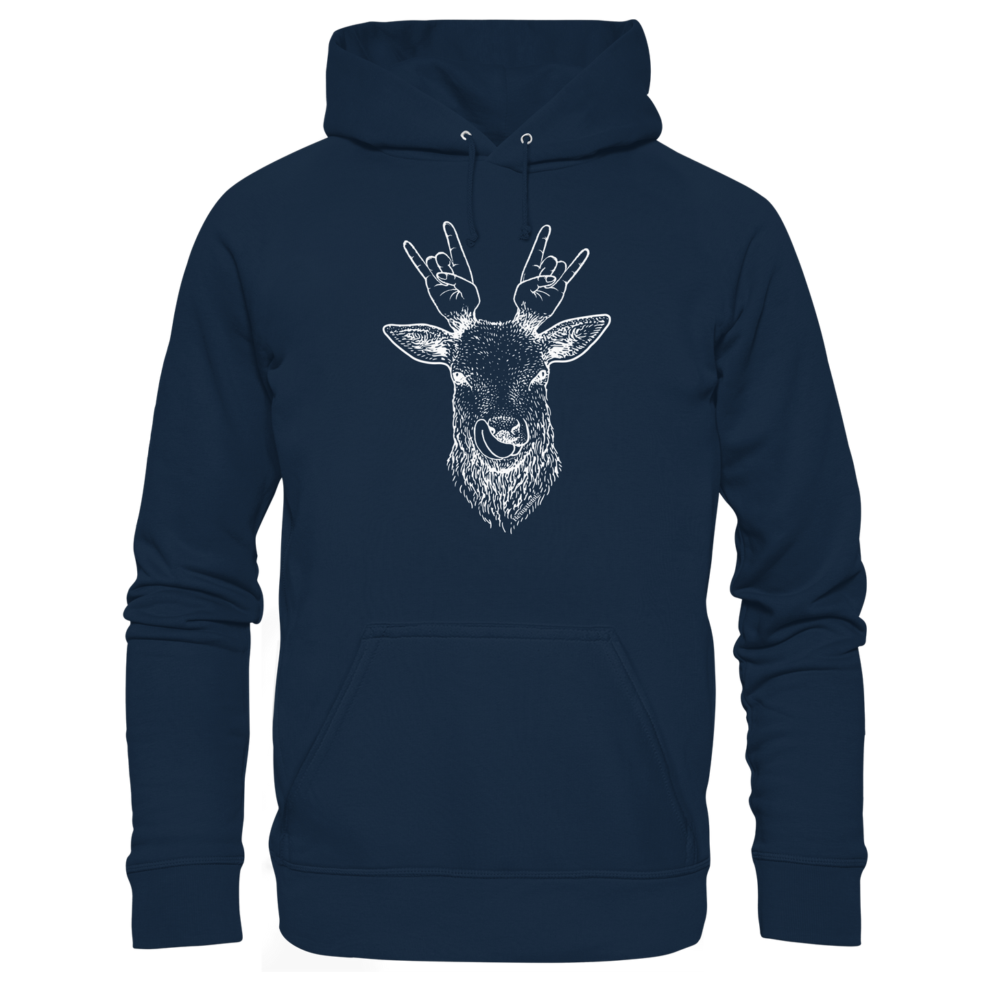 Da Hirsch Rockt - Organic Hoodie