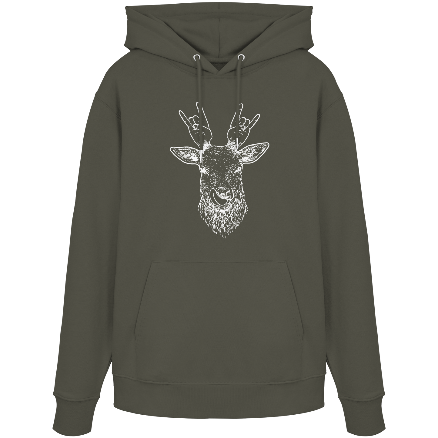 Da Hirsch Rockt - Organic Hoodie