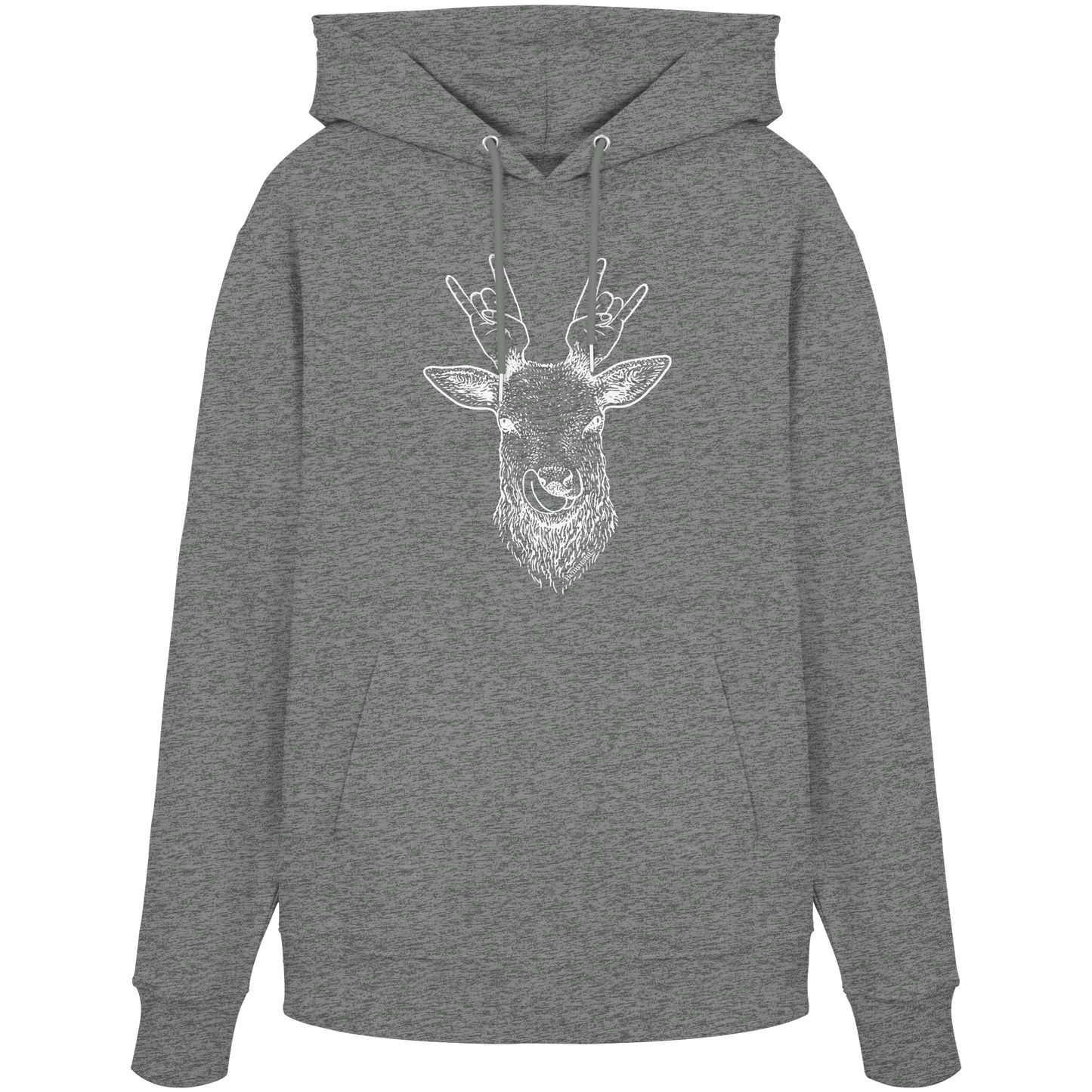 Da Hirsch Rockt - Organic Hoodie
